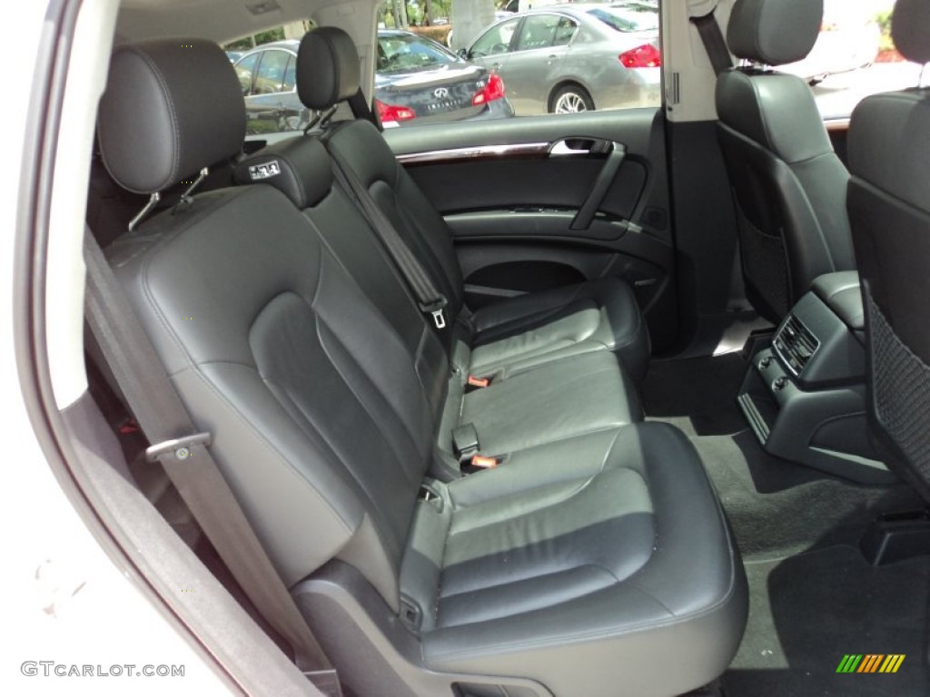 Black Interior 2010 Audi Q7 3.6 Premium quattro Photo #50392320