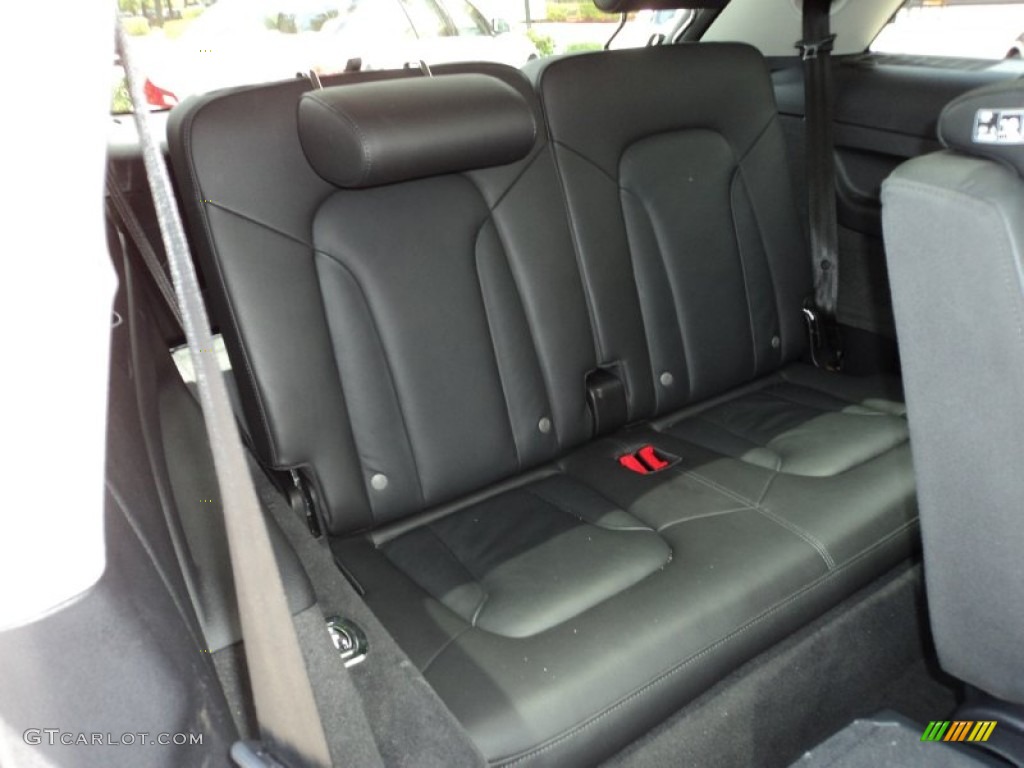 Black Interior 2010 Audi Q7 3.6 Premium quattro Photo #50392335