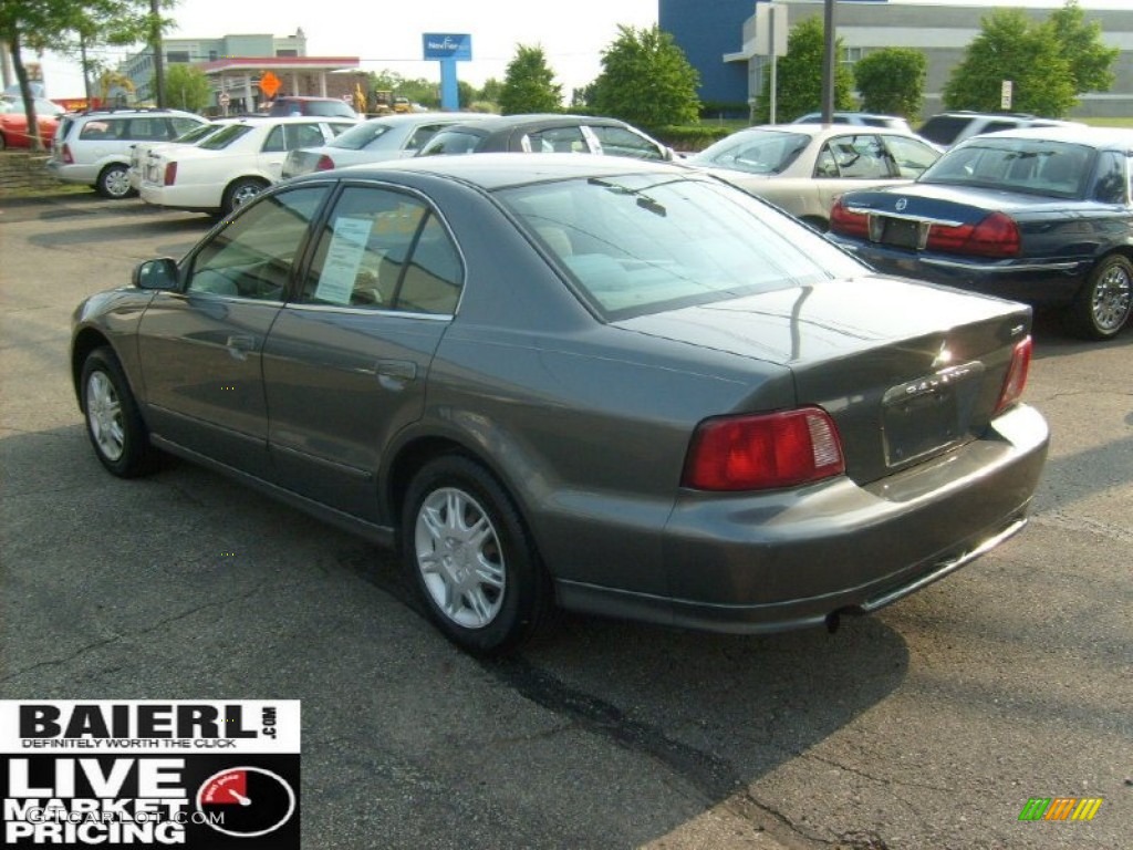 2003 Galant ES - Titanium Gray Pearl / Gray photo #5