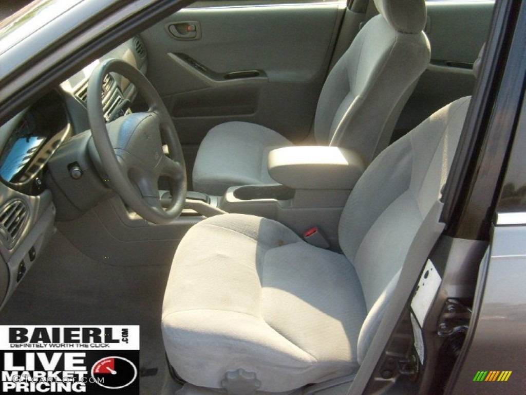 2003 Galant ES - Titanium Gray Pearl / Gray photo #10