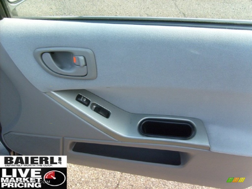2003 Galant ES - Titanium Gray Pearl / Gray photo #18