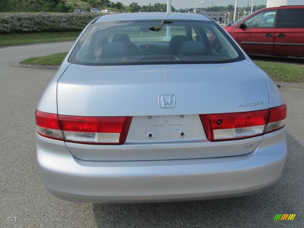 2003 Accord LX Sedan - Satin Silver Metallic / Gray photo #3