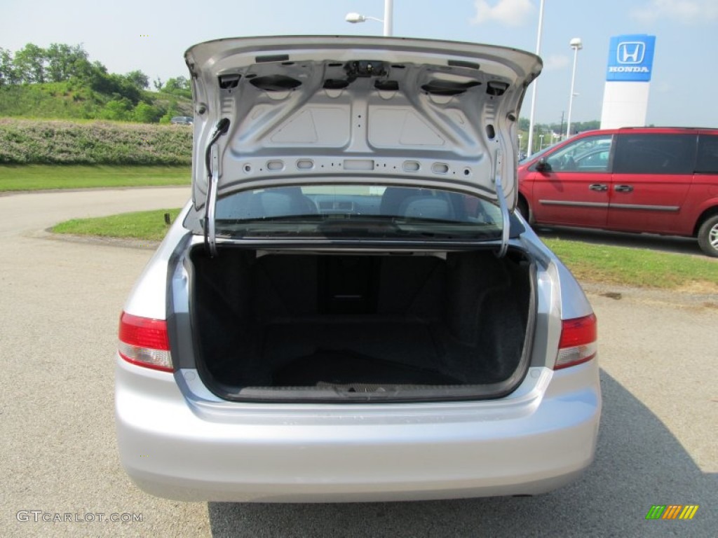 2003 Accord LX Sedan - Satin Silver Metallic / Gray photo #14