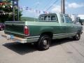1977 Jade Green Dodge D Series Truck D100 Club Cab Adventurer  photo #5
