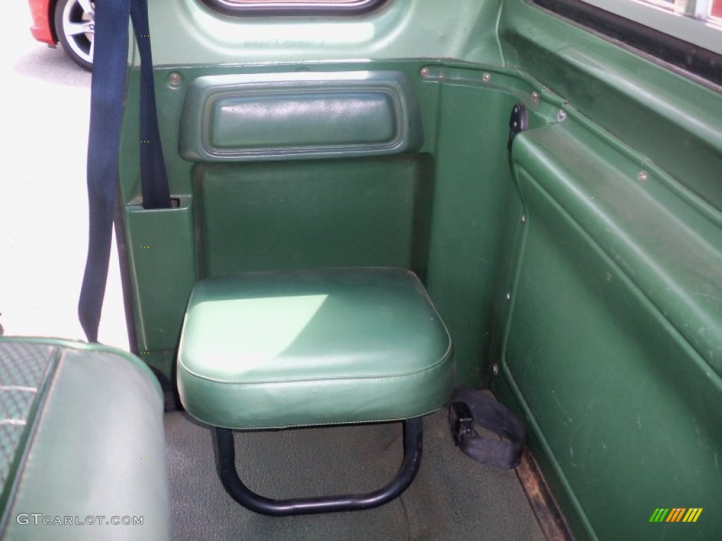 Green Interior 1977 Dodge D Series Truck D100 Club Cab Adventurer Photo #50393970