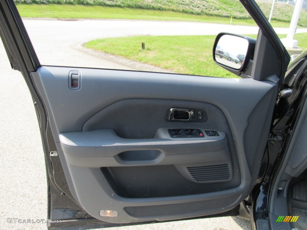 2006 Pilot EX 4WD - Nighthawk Black Pearl / Gray photo #6