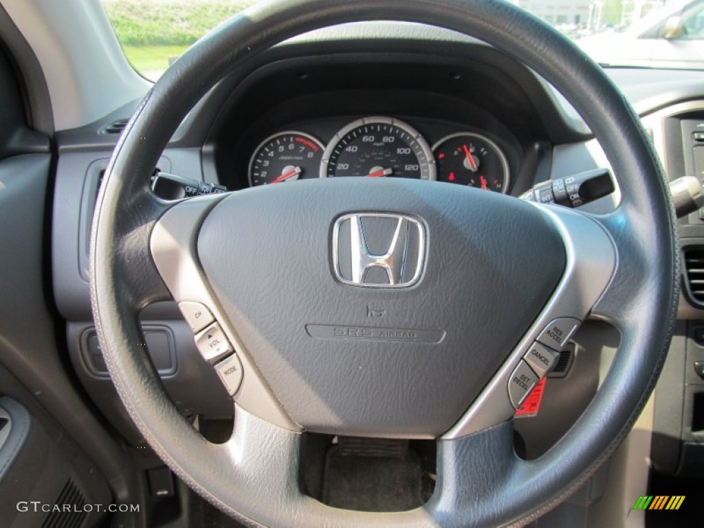 2006 Pilot EX 4WD - Nighthawk Black Pearl / Gray photo #13