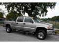 2003 Pewter Metallic GMC Sierra 2500HD SLT Crew Cab 4x4  photo #11