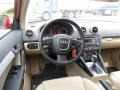 2008 Audi A3 Beige Interior Dashboard Photo