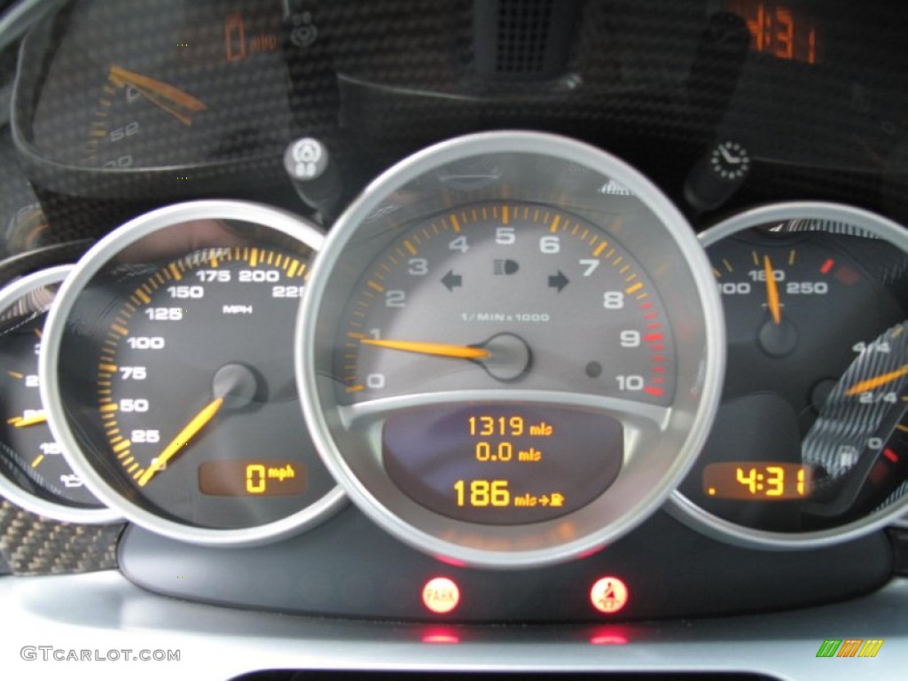 2005 Porsche Carrera GT Standard Carrera GT Model Gauges Photo #50395242