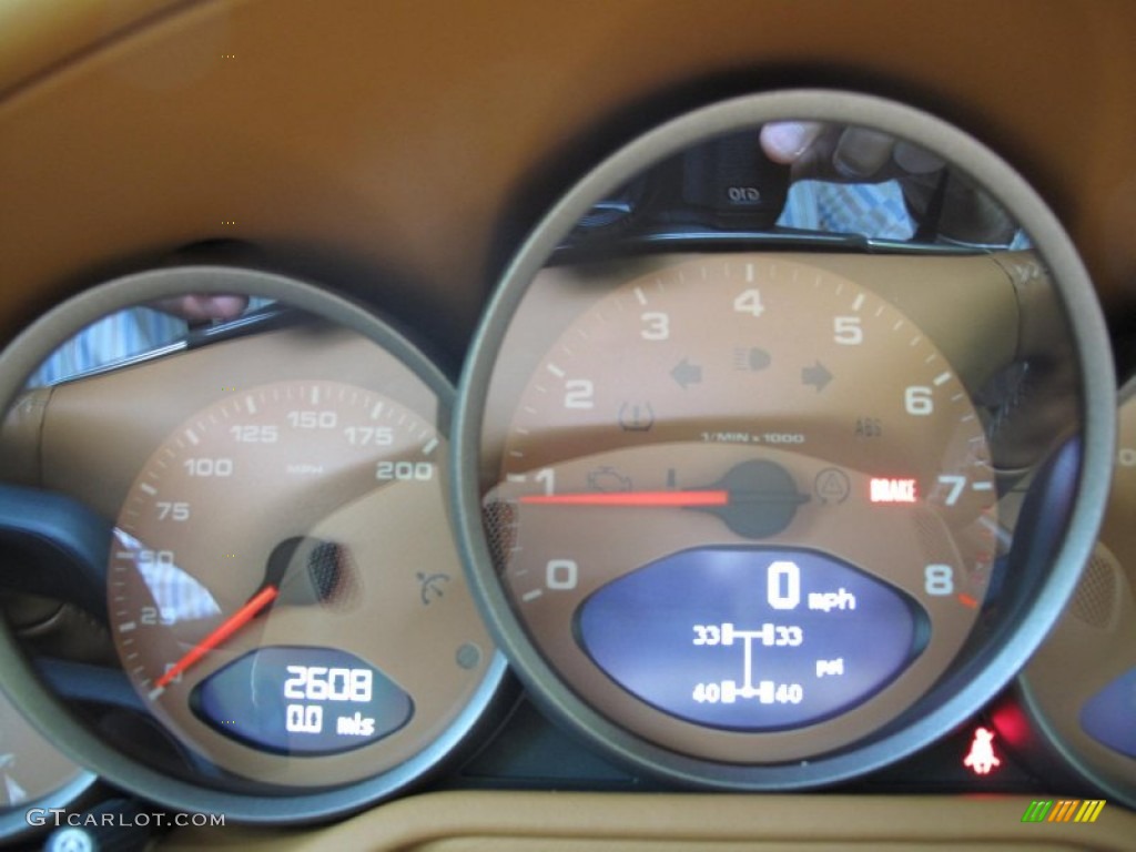 2008 911 Carrera 4S Coupe - Slate Grey Metallic / Natural Brown photo #22