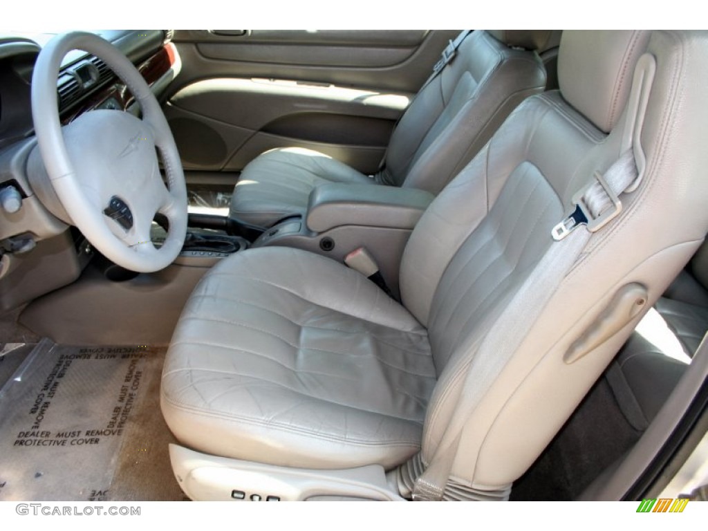 Taupe Interior 2003 Chrysler Sebring LXi Convertible Photo #50395692