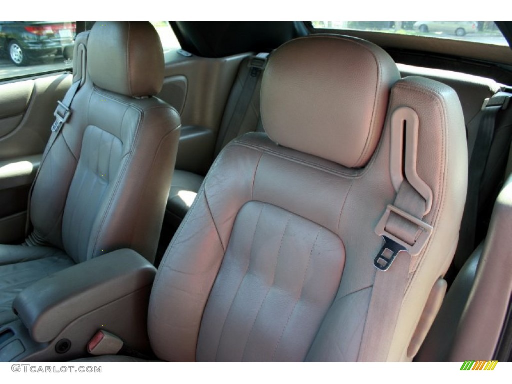Taupe Interior 2003 Chrysler Sebring LXi Convertible Photo #50395920