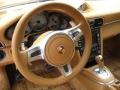2010 Porsche 911 Sand Beige Interior Steering Wheel Photo
