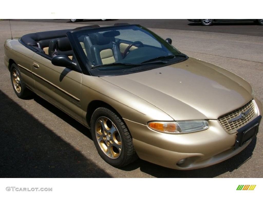 Champagne Pearl Metallic 1998 Chrysler Sebring JXi Convertible Exterior Photo #50396811
