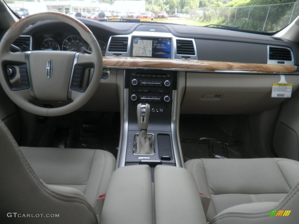 2011 Lincoln MKS AWD Light Camel Dashboard Photo #50397108