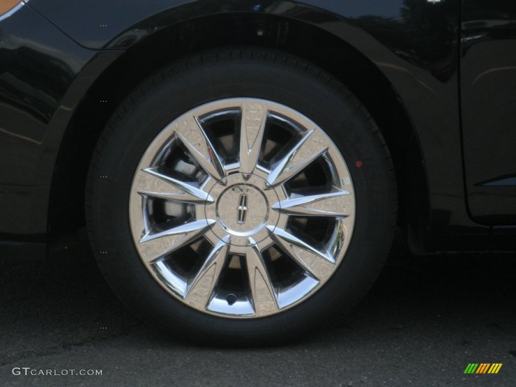 2011 MKZ AWD - Tuxedo Black Metallic / Light Camel photo #16