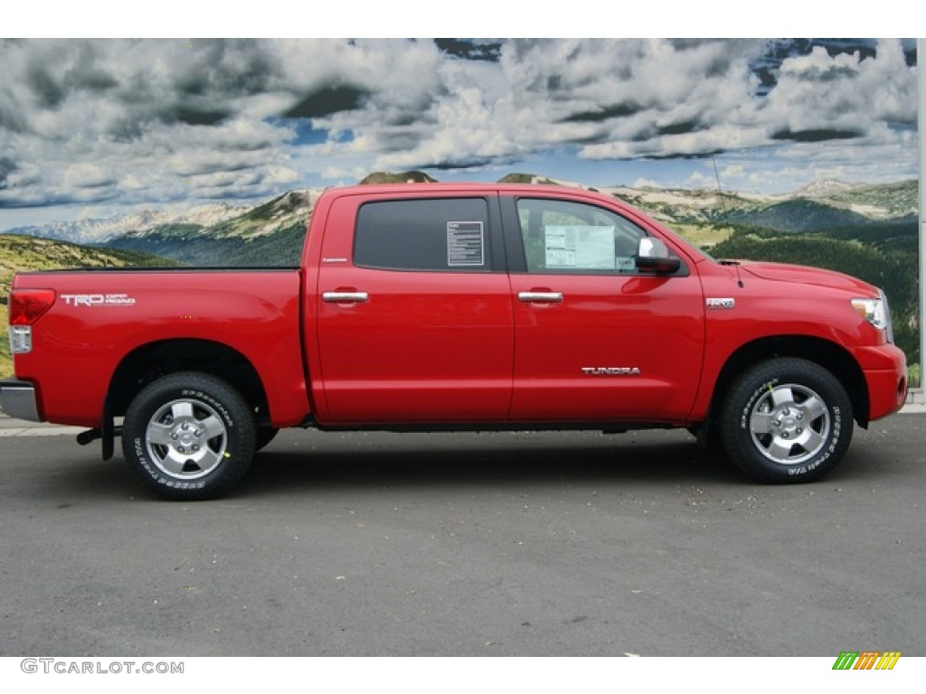 Radiant Red 2011 Toyota Tundra Limited CrewMax 4x4 Exterior Photo #50398257