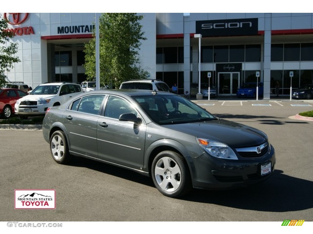 2008 Aura XE 3.5 - Techno Gray / Gray photo #1
