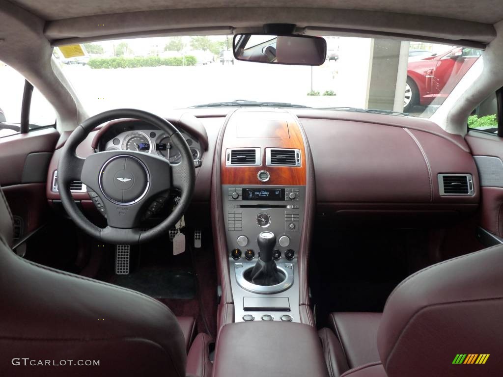 2006 Aston Martin V8 Vantage Coupe Chancellor Red Dashboard Photo #50399394