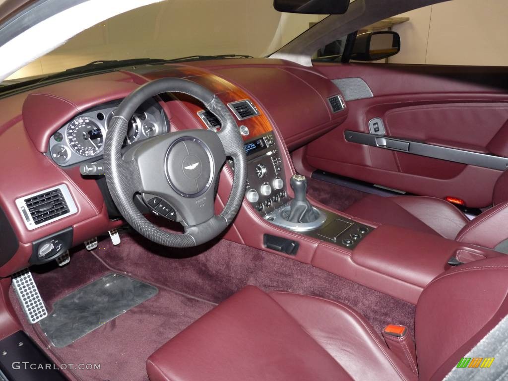 Chancellor Red Interior 2006 Aston Martin V8 Vantage Coupe Photo #50399409