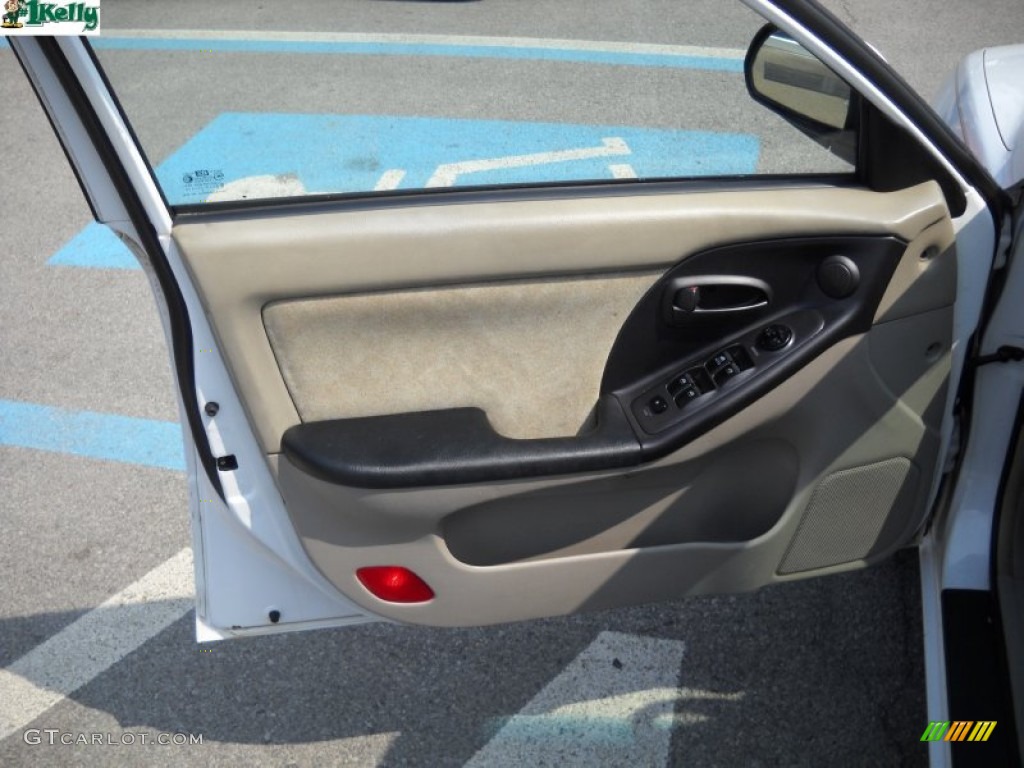 2002 Elantra GLS Sedan - Nordic White / Beige photo #8