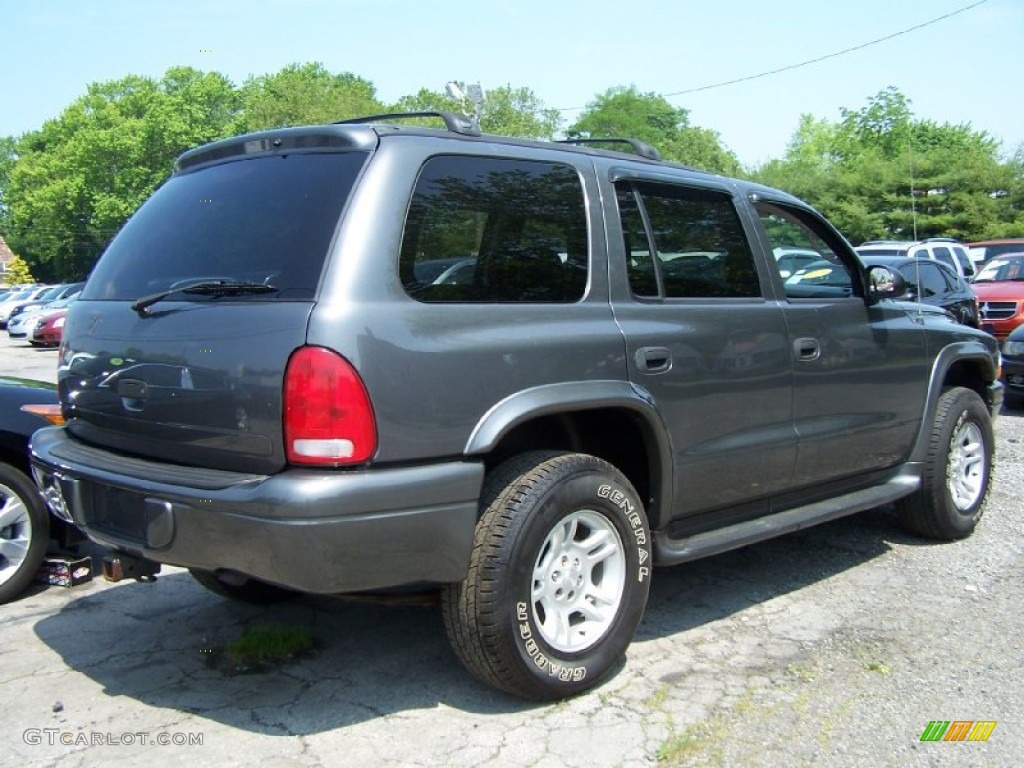Graphite Metallic 2002 Dodge Durango Sport 4x4 Exterior Photo #50400219