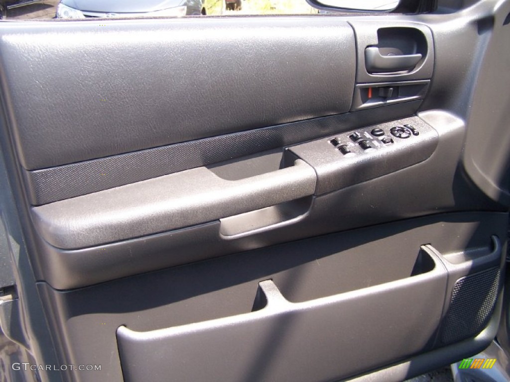 2002 Dodge Durango Sport 4x4 Dark Slate Gray Door Panel Photo #50400270