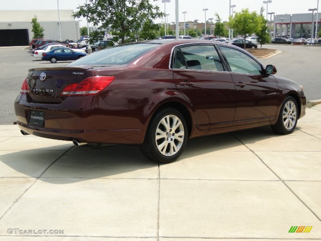 2008 Avalon Touring - Cassis Red Pearl / Dark Charcoal photo #5