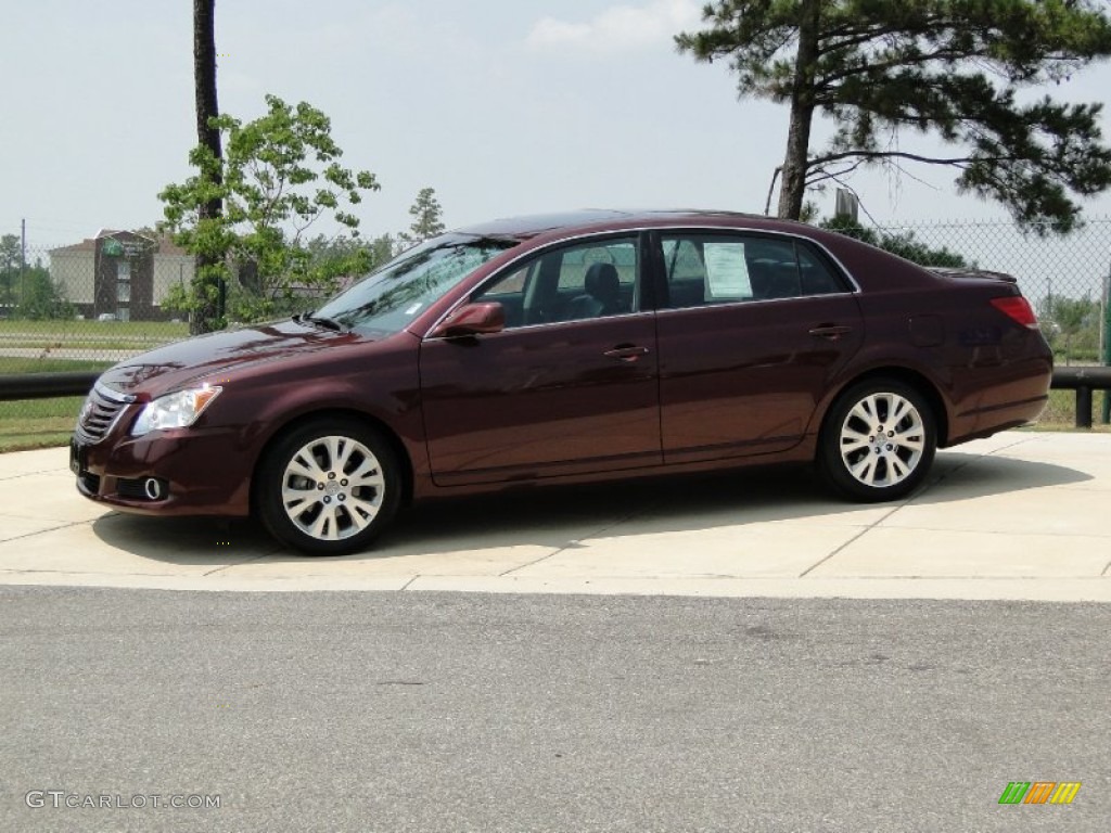 2008 Avalon Touring - Cassis Red Pearl / Dark Charcoal photo #8