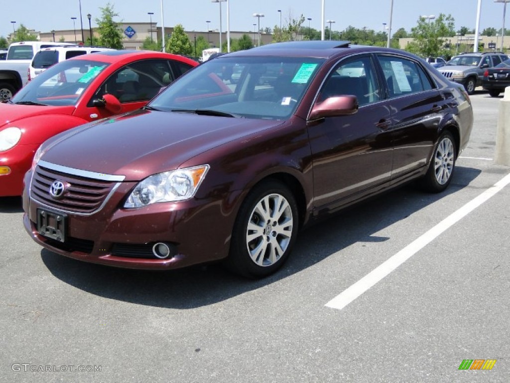 2008 Avalon Touring - Cassis Red Pearl / Dark Charcoal photo #40