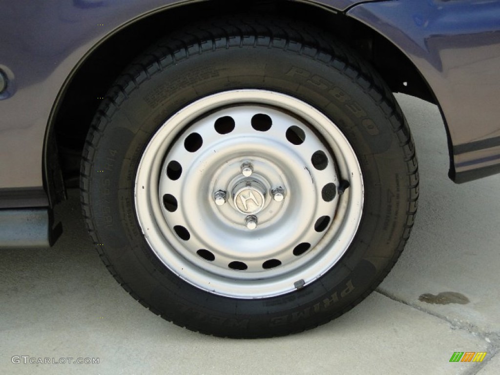 1998 Honda Civic CX Hatchback Wheel Photo #50401960