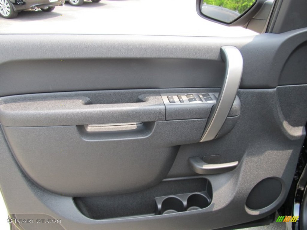 2011 Silverado 1500 LT Extended Cab 4x4 - Black / Ebony photo #7