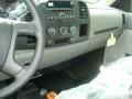 2011 Summit White Chevrolet Silverado 3500HD Regular Cab 4x4 Chassis Stake Truck  photo #4