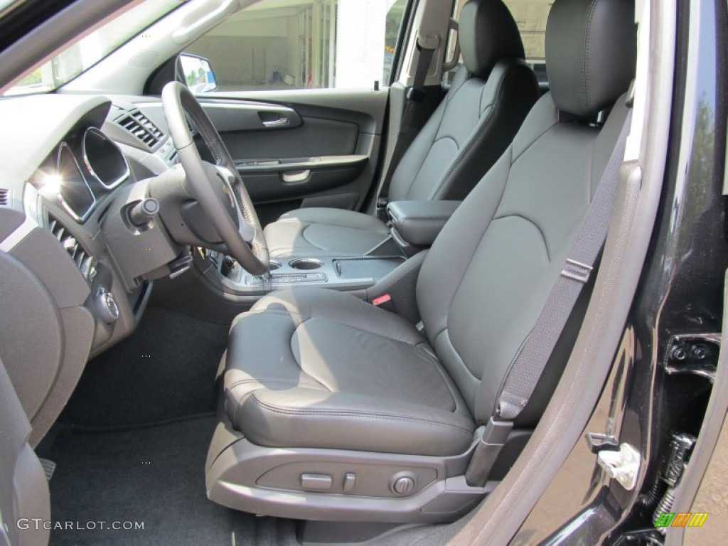 Ebony/Ebony Interior 2011 Chevrolet Traverse LT AWD Photo #50403268