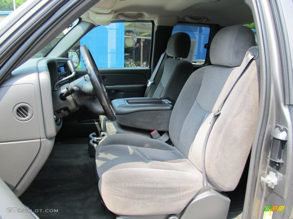 Dark Charcoal Interior 2007 Chevrolet Silverado 1500 Classic Z71 Extended Cab 4x4 Photo #50403481