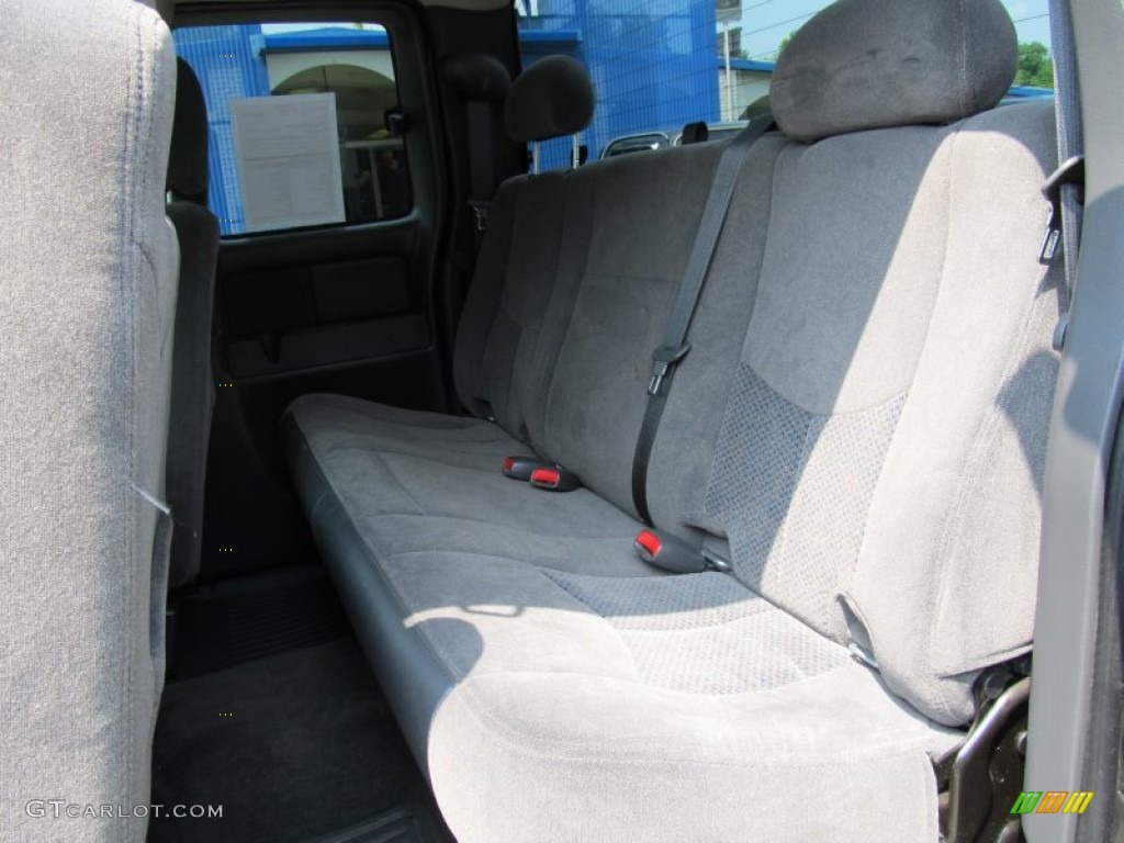 Dark Charcoal Interior 2007 Chevrolet Silverado 1500 Classic Z71 Extended Cab 4x4 Photo #50403496