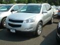 2011 Silver Ice Metallic Chevrolet Traverse LT AWD  photo #1