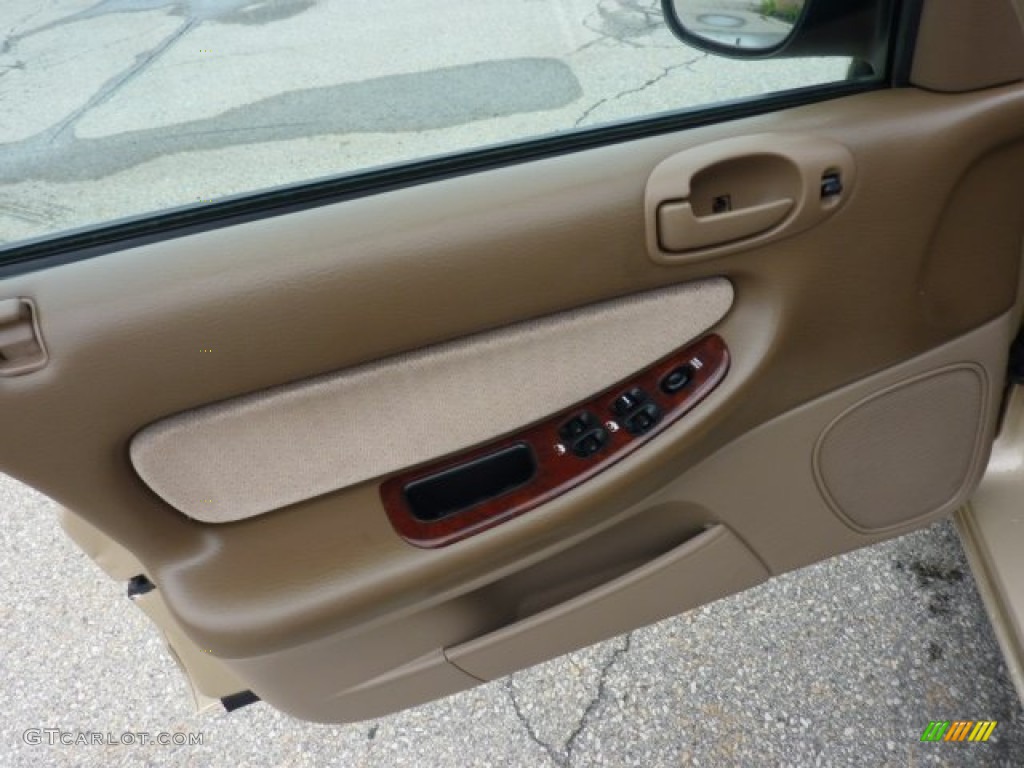 2001 Chrysler Sebring LX Sedan Sandstone Door Panel Photo #50403712