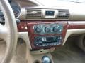 2001 Chrysler Sebring LX Sedan Controls