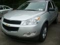 2011 Silver Ice Metallic Chevrolet Traverse LS  photo #1