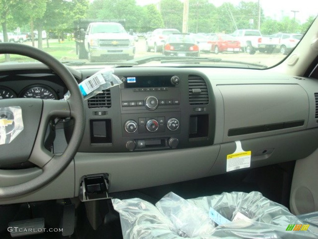 2011 Silverado 1500 Extended Cab - Summit White / Dark Titanium photo #4