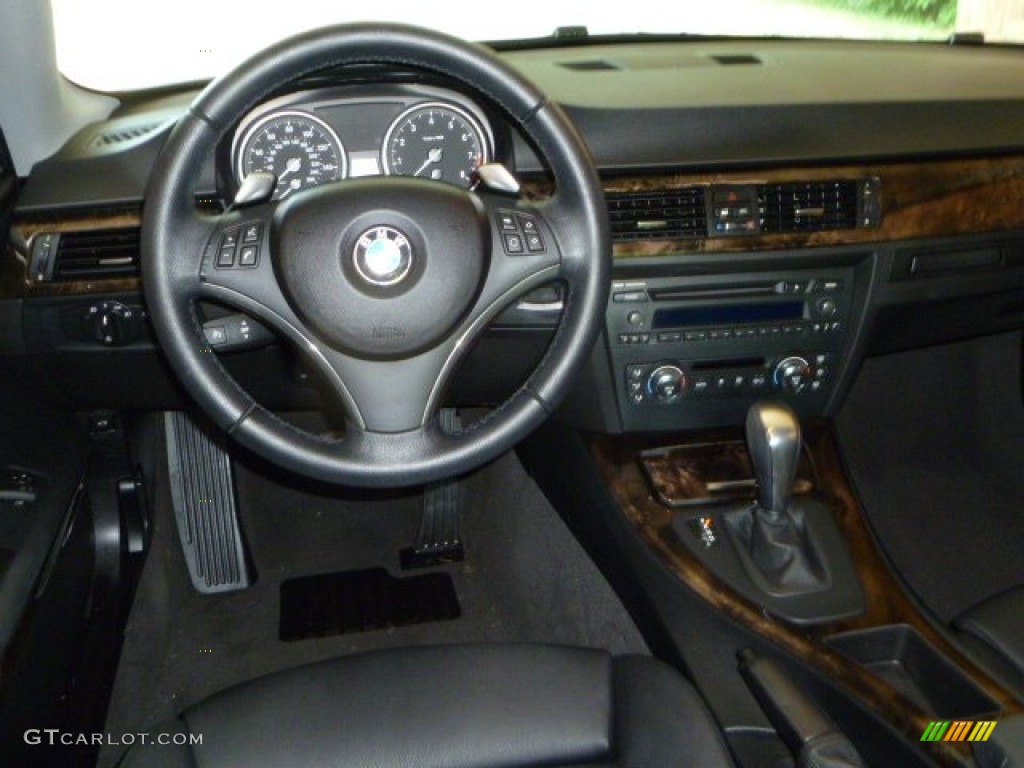 2008 3 Series 335i Coupe - Titanium Silver Metallic / Black photo #18