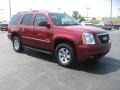 2010 Red Jewel Tintcoat GMC Yukon SLT 4x4  photo #3