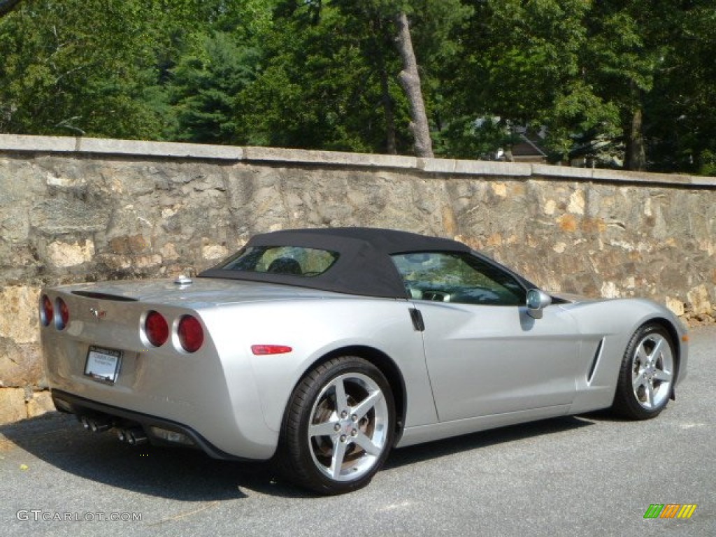 2005 Corvette Convertible - Machine Silver / Ebony photo #12