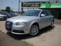 2008 Light Silver Metallic Audi A4 2.0T quattro S-Line Sedan  photo #1