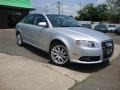 2008 Light Silver Metallic Audi A4 2.0T quattro S-Line Sedan  photo #3