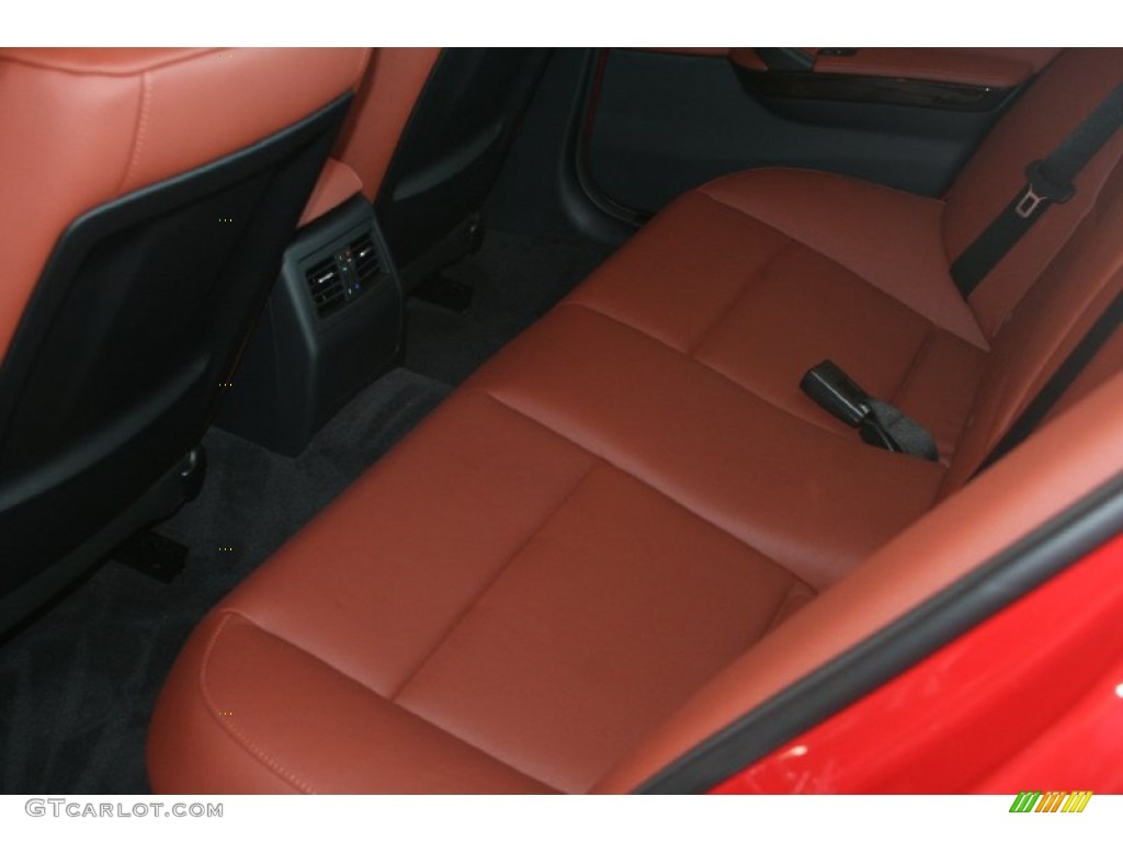 Chestnut Brown Dakota Leather Interior 2011 BMW 3 Series 335d Sedan Photo #50409319