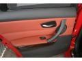 2011 BMW 3 Series Chestnut Brown Dakota Leather Interior Door Panel Photo