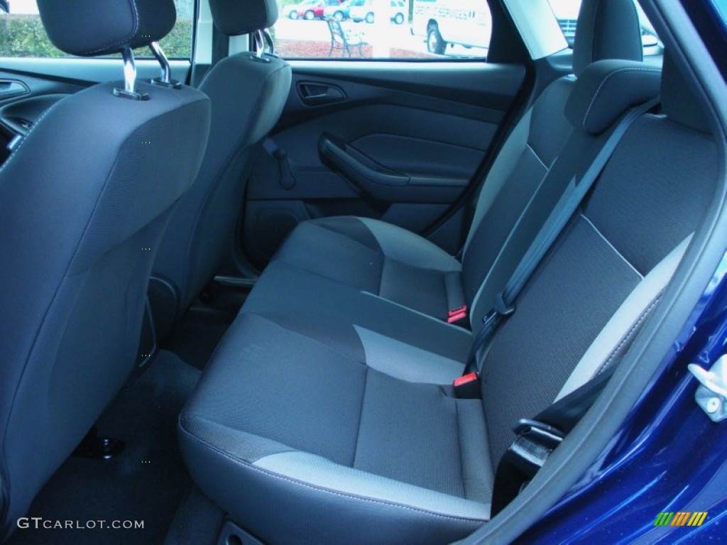 2012 Focus S Sedan - Kona Blue Metallic / Charcoal Black photo #6
